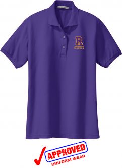 Port Authority Ladies Silk Touch™ Polo - Purple